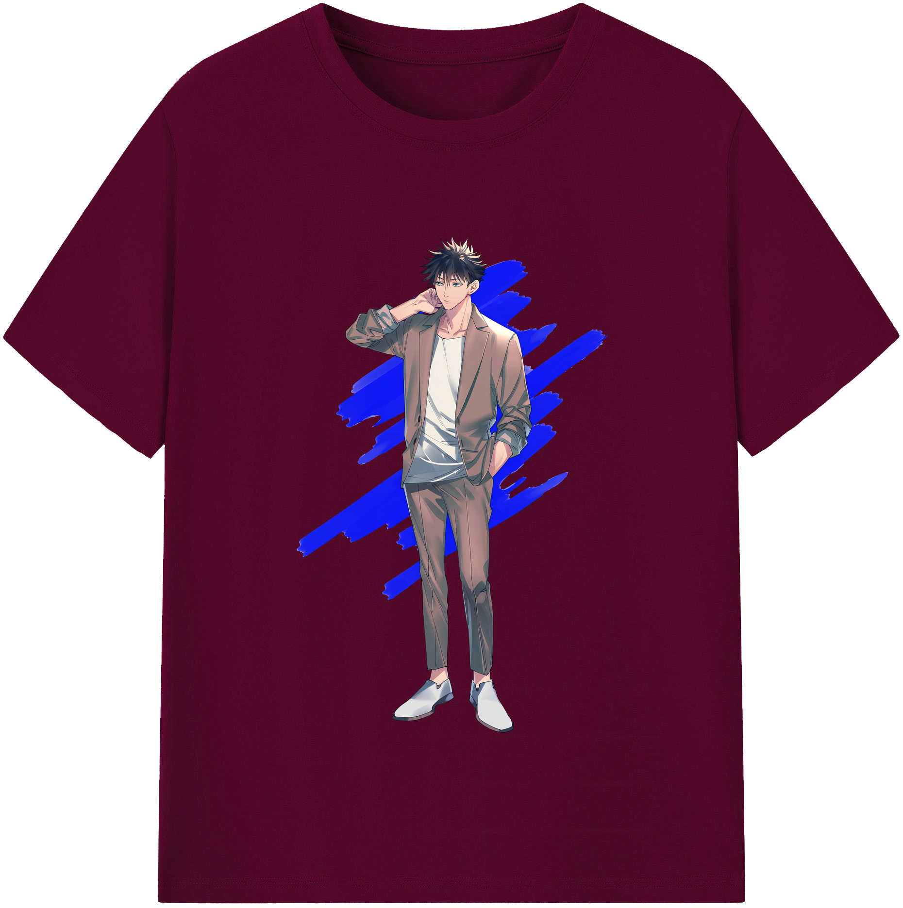 （画像用） 呪術廻戦 Jujutsu Kaisen レディースカジュアルプリントTシャツ（綿100％）